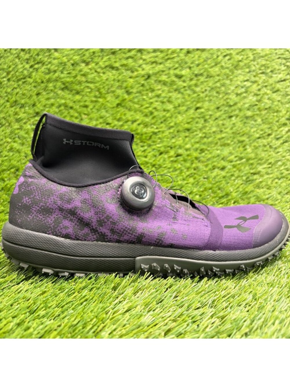 Under Armour Speedtire Mid BOA Womens Size 7.5 Purple Athletic Shoes Sneakers